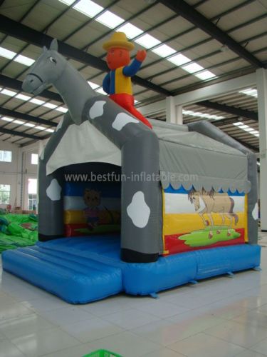 Cowboy Inflatable Bouncer For Boys