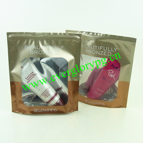 stand up pouch for cosmetics pouch