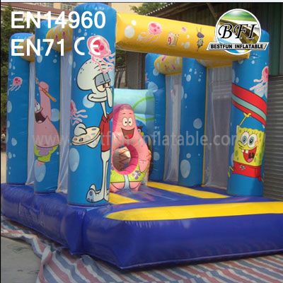 Small Inflatable Spongebob Bouncer