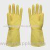 Reusable Household Rubber Gloves dip flocklined latex household glove