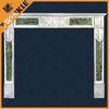 Luxury Granite Fireplaces Mantel Surround For Indoor Stand Alone