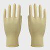 23 cm length rubber gloves for children , unlined hair salon latex glove