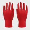 Custom Beaded cuff Children red Latex Gloves also suit Kids Protective