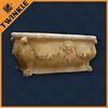 Yellow Unique Natural Stone Tub Free Standing For Bathroom Decorative