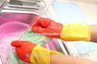 Window cleaning Diamond Grip rubber Color Latex Gloves for dish washing