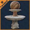 Backyard Ball Stone Water Fountains Custom For Home Decorative