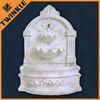 White Marble Natural Stone Water Fountains With Statue For Patio