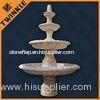 3 Tiers Marble Stone Water Fountains With Outdoor Garden Decoration