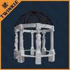 Western Stone Garden Gazebo Carved Statue With 6 Figure Columns