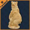 Yellow Animals Carved Marble Sculpture Custom For Indoor Decorative