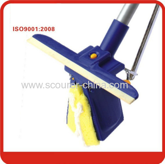 High quailty Butterfly Mop with steel Swivel handle