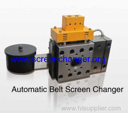 Belt filter-automatic mesh belt screen changer/ melt filter