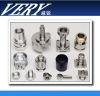 stainless steel 1.4301 cnc machined parts oil plating with thread