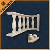 Beige Arc Marble Balustrade / Custom Granite Outdoor Stair Handrail