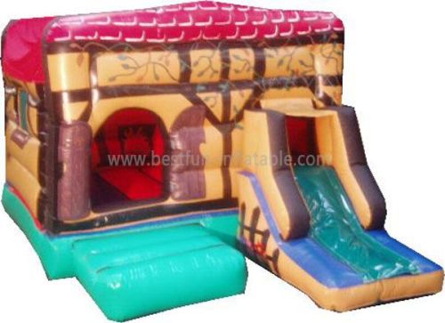 The Inflatable Little Cottage Bounce House