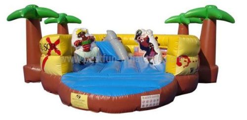 Inflatable Coco Pirate Island Playground Jumping Castle