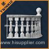 Natural White Marble Balustrade With Carved For Indoor Decorative
