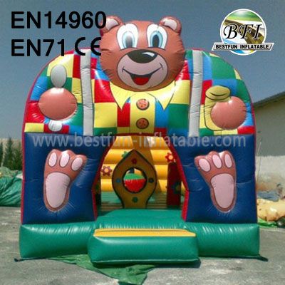 Cute Bear Inflatable Jumping Bouncy Castle