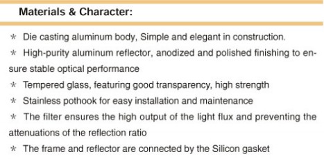 IP65 Installment diameter 60mm Road lighting