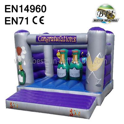 Happy Inflatable Party Champagne Jumping House