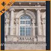 Unique Stone Window Surround Arched Natural Marble For Home Decoration