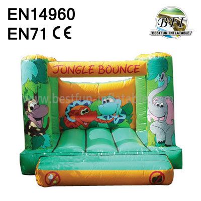 Simple Jungle Bounce House