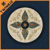 Natural Marble Floor Waterjet Medallions With Surface Polished For Home