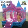 Mini Pink Children Princess Inflatable Castle