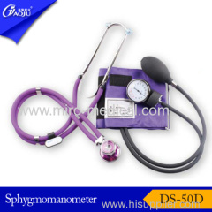 Sphygmomanometer with rappaport stethoscope