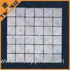 Marble Custom Natural Stone Mosaic Tile / White Surface Polished