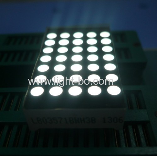 Ultra Bright White 0.7" / 1.2" / 1.5" / 2.0" 5 x 7 Dot-Matrix LED Display