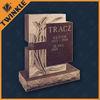 Natural Granite Memorial Monuments , Upright Book Style Headstone
