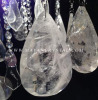 Rock Quartz Crystal Chandelier