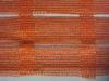 HDPE Anti UV Construction Safety Netting , Orange With White