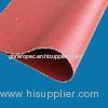 Red Glass Fibre Cloth For Heat Insulation , Water / Corrosion Resistance