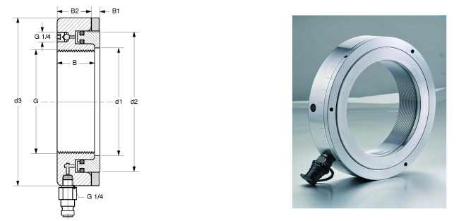 ADP hydraulic nuts bearing