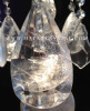 Rock Crystal Faceted Chandelier Pendulum