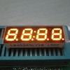 Super Amber Four-Digit 0.28&quot; (7mm) Cathode 7-Sement LED Display ,30.2 x 10 x 6.1 mm