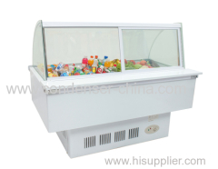 Chest commercial display cabinet