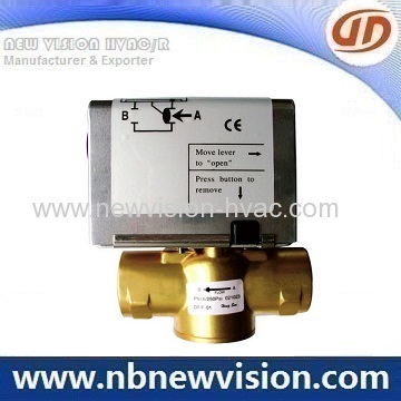 Three Way Motorized Valve