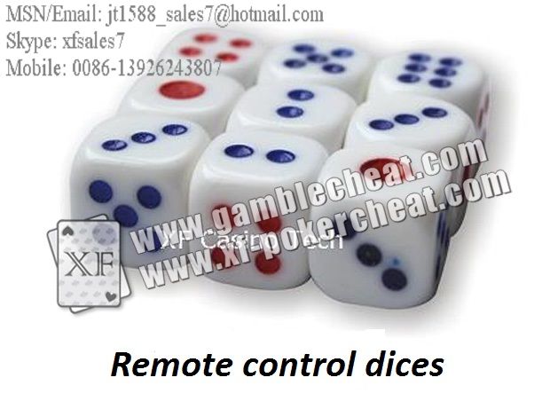 XF Remote Control Dice|No Magnet Dice/marked cards/poker cheat/infrared lens