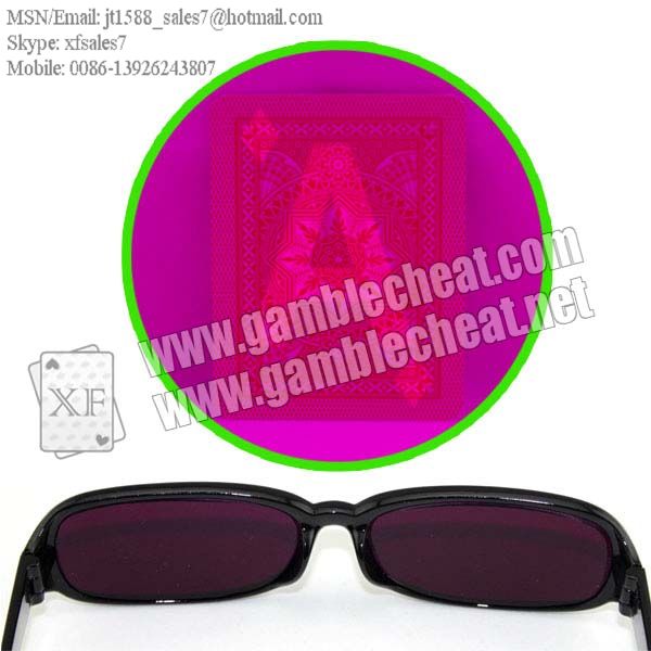 XF Perspective Glasses for marked cards/poker cheat/contact lens/remote control
