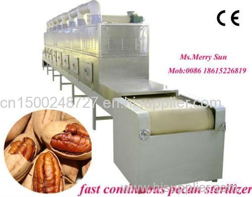 pinenut baking roasting equipment --microwave roaster baking machine for nut