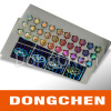 custom make rainbow color hologram stickers