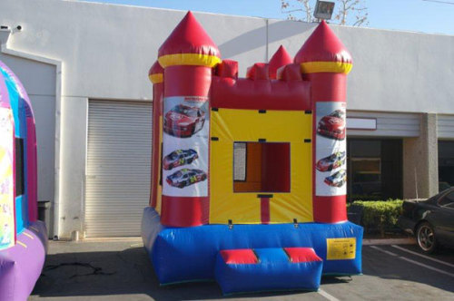 Nascar Inflatables Bounce House
