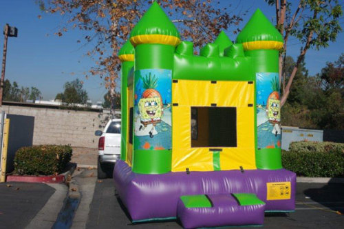 Inflatable Spongebob Bouncer Commercial Toys