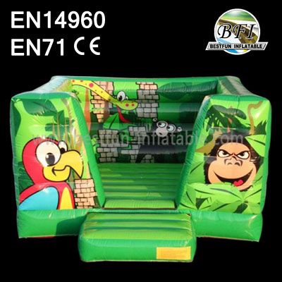 Indoor Jungle Inflatable Bouncer For Toddler