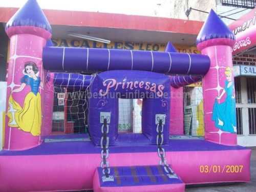 Inflatable Princess Castle Bed