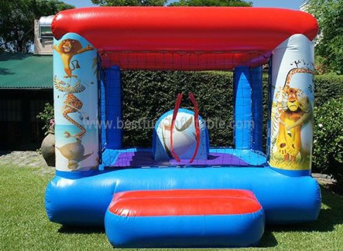 Madagascar Party Bounce House