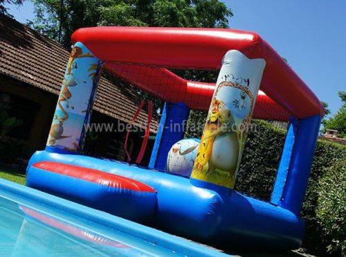 Madagascar Party Bounce House